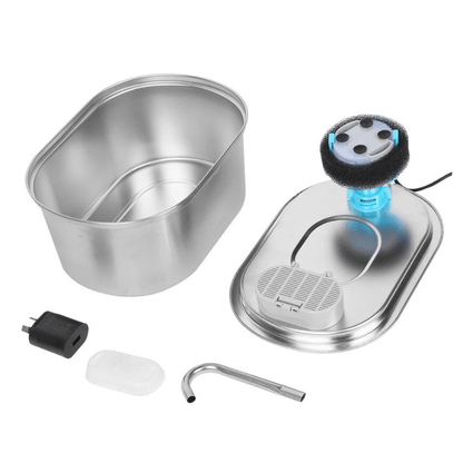PawSerenity™ Calming Stainless Steel Automatic Water Fountain 4 Pack Replacement Filters